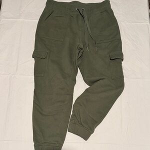 Calvin Klein Performance Green Cargo Jogger Pants